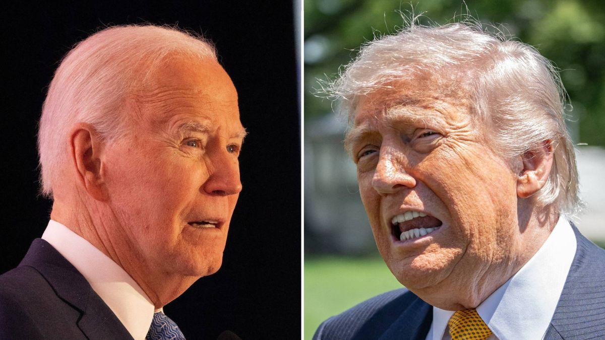 picture of Joe Biden and Donald Trump