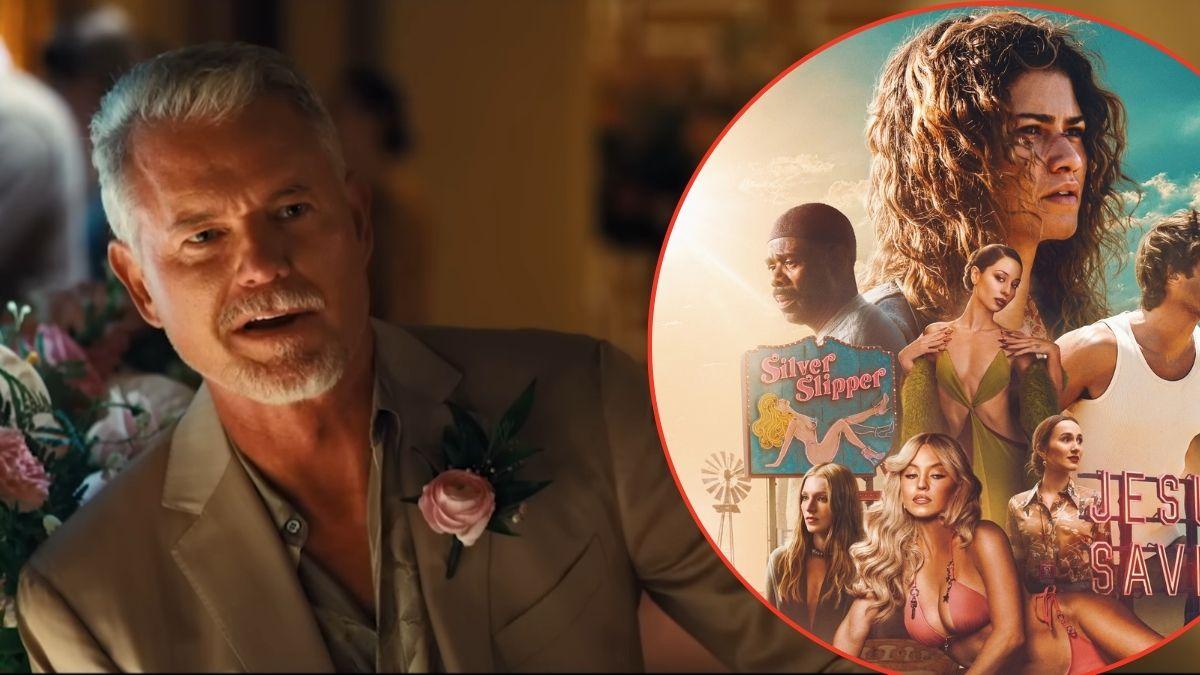 Photo of Eric Dane and 'Euphoria' key art