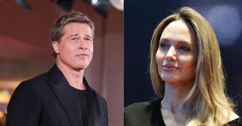 Composite photo of Brad Pitt, Angelina Jolie