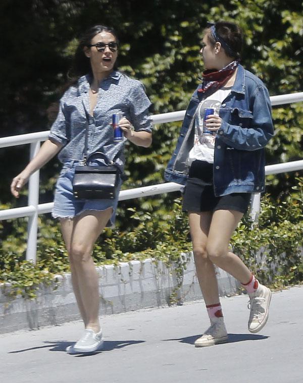 Fab At 52! Demi Moore Rocks Short Shorts In 9 Sizzling Snaps — Rumer ...