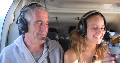 Photo of Jeffrey Epstein and Teala Davies Ghislaine Maxwell