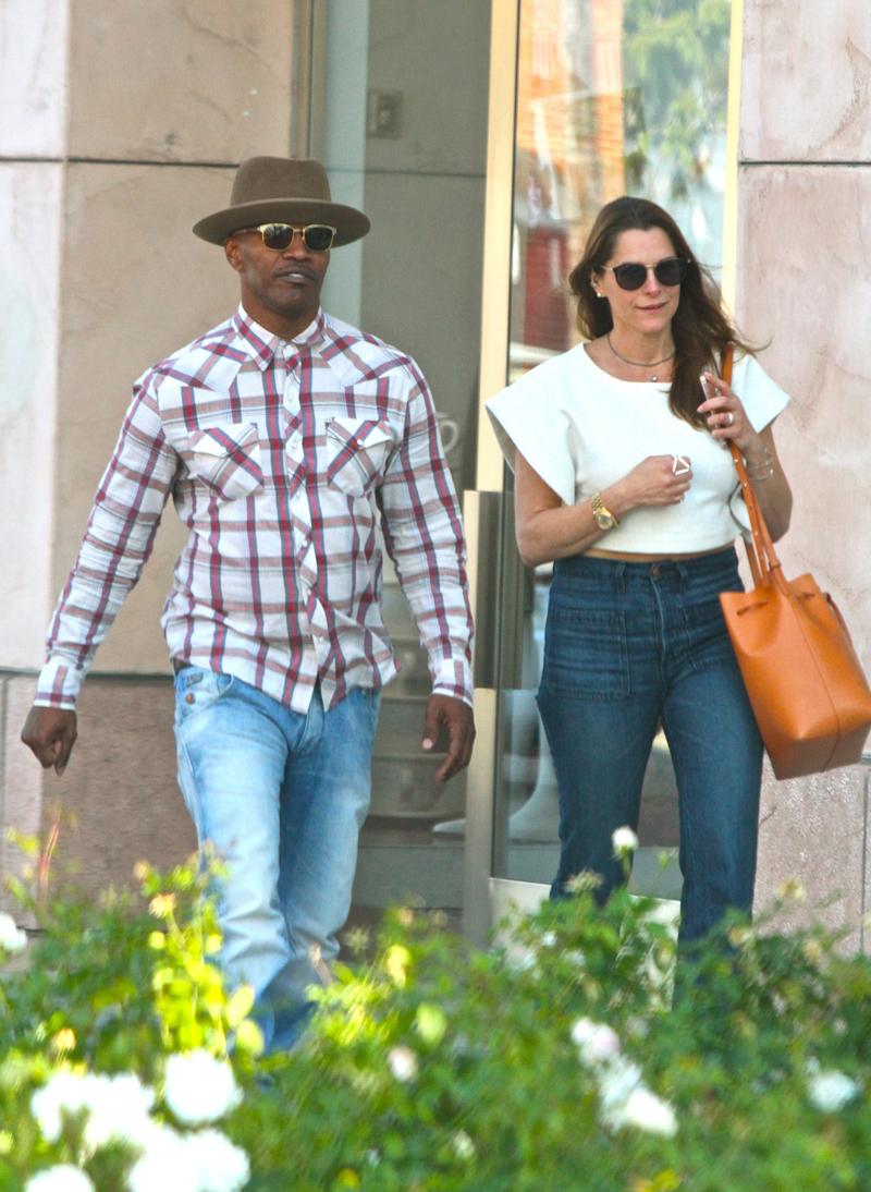 Jamie Foxx Katie Holmes Engagement Rumors Mystery Woman