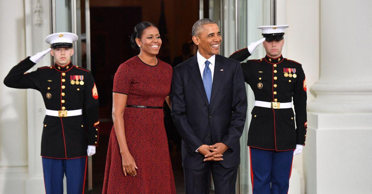 Photo of Michelle and Barack Obama