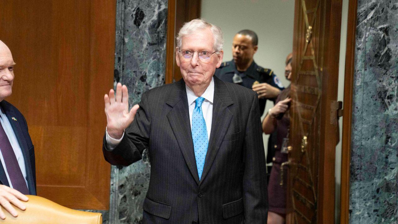 image of Sen. Thom Tillis revealed he spoke with Mitch McConnell during the senator's return to the Capitol.