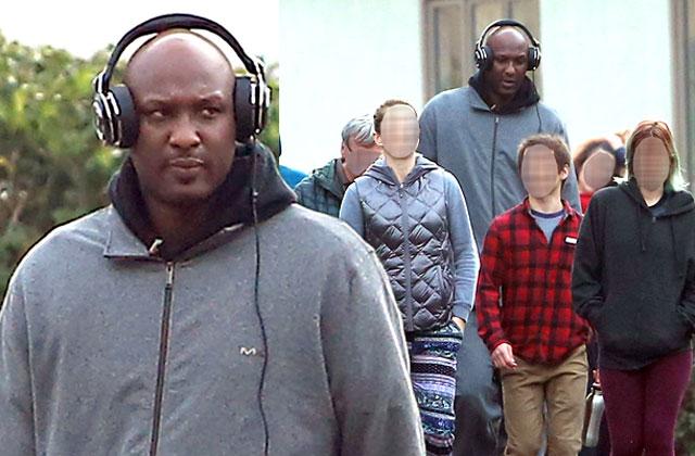 //lamar odom rehab morning stroll tall pp