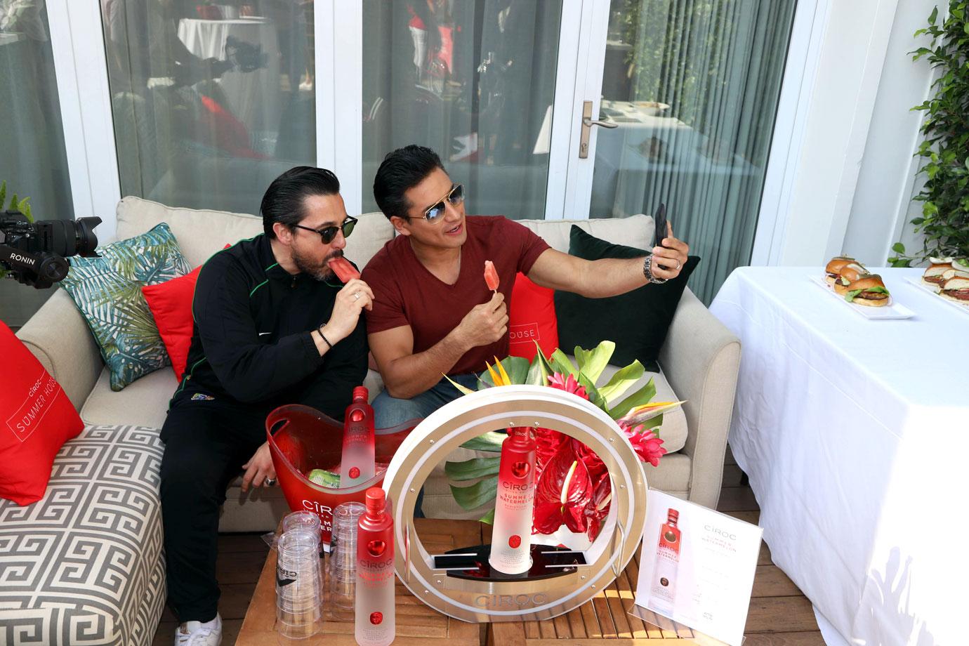 Mario Lopez at the CîROC Summer House