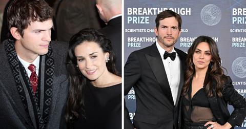 ashton kutcher demi moore and mila kunis