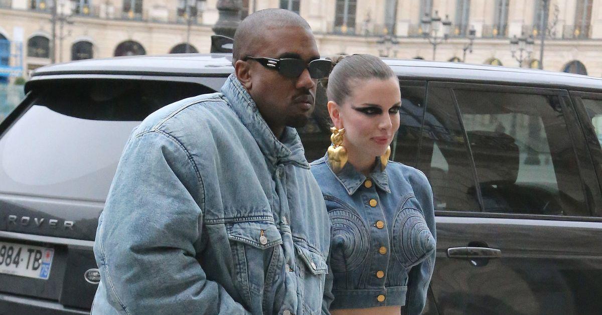 Photo of Kanye West and Julia Fox