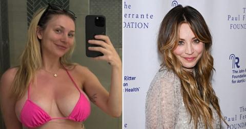 Photo of Courtney Stodden and Kaley Cuoco