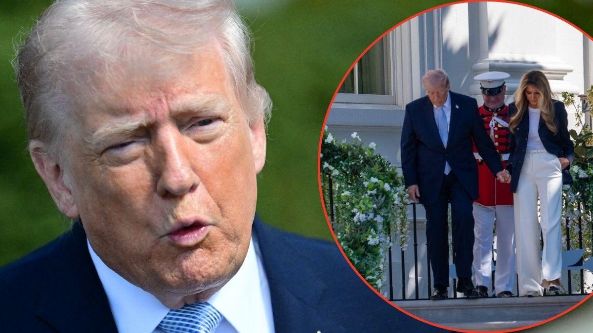 Photo of Donald Trump, Melania Trump