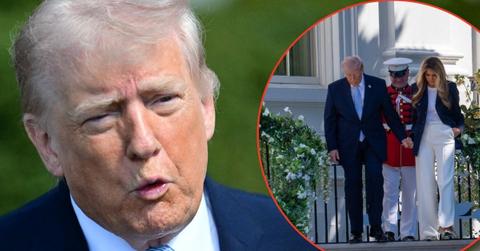 Photo of Donald Trump, Melania Trump