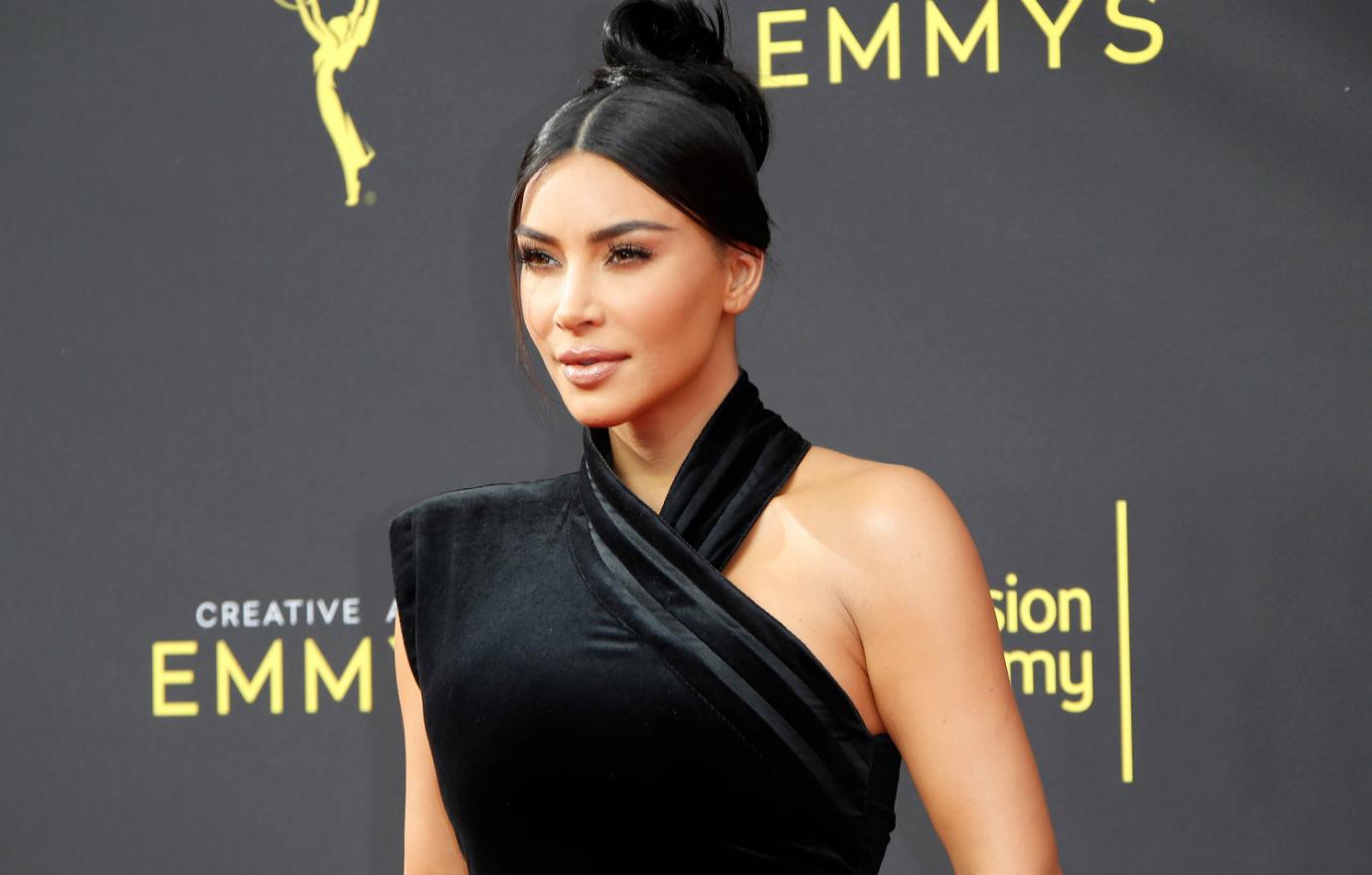 Kim Kardashian West at the 2019 Primetime Emmy Creative Arts Awards at the Microsoft Theater