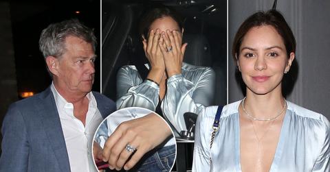 Katharine McPhee & Husband David Foster On Date After Honeymoon