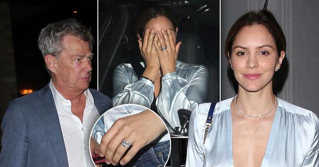 Katharine McPhee & Husband David Foster On Date After Honeymoon