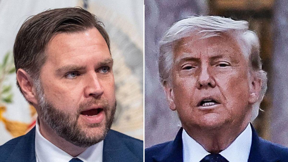 picture of J.D. Vance and Donald Trump