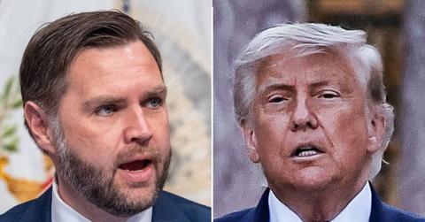 picture of J.D. Vance and Donald Trump