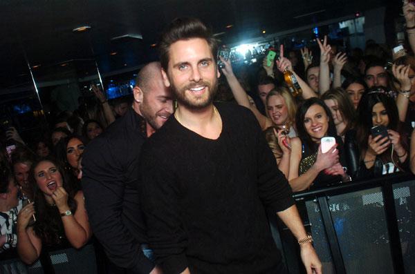 Scott Disick In London For Club Appearances