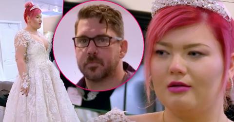 amber portwood breaks down wedding dress before matt baier split teen mom