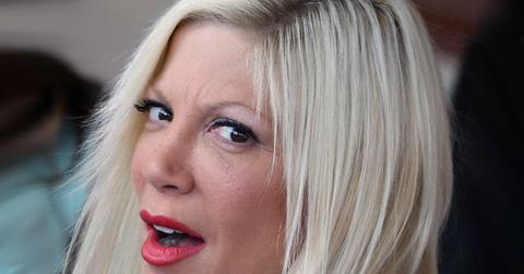 tori spelling tax lien credit card debt status