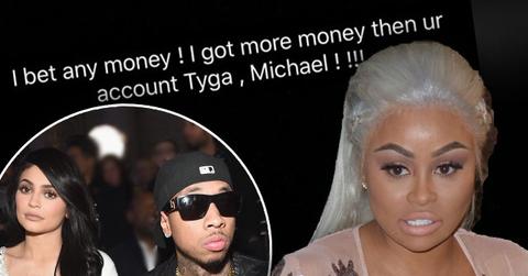//blac chyna slams kylie jenner tyga snapchat pp