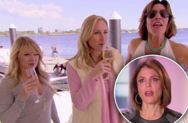 //bethenny frankel luann de lesseps wedding rhony