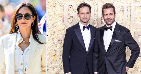 patrick j adams gabriel macht havent spoken meghan markle suits renewed success pp