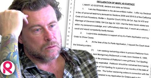 //dean mcdermott ex wife mary jo eustace divorce beat dog cocaine addiction wide