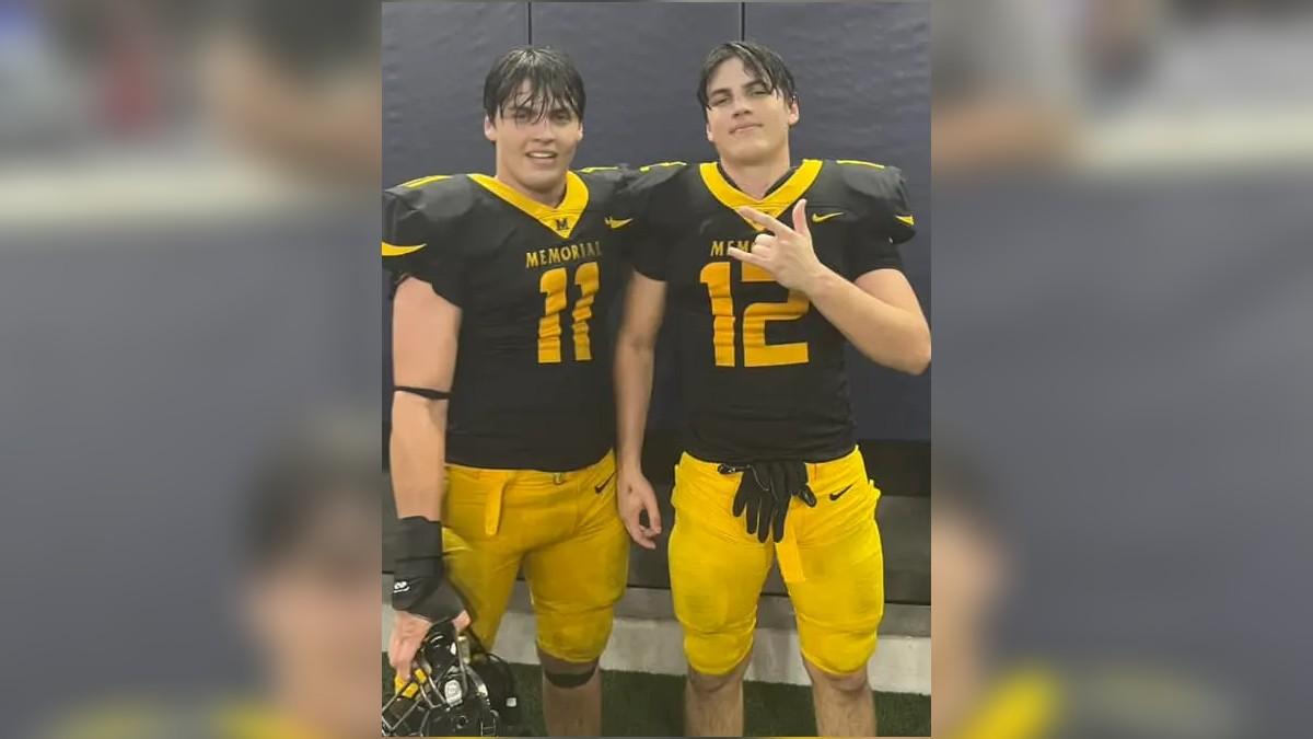 Austin Metcalf's twin brother, Hunter, tried to help him.