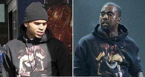 //chris brown kanye west pyrex jesus sweatshirt