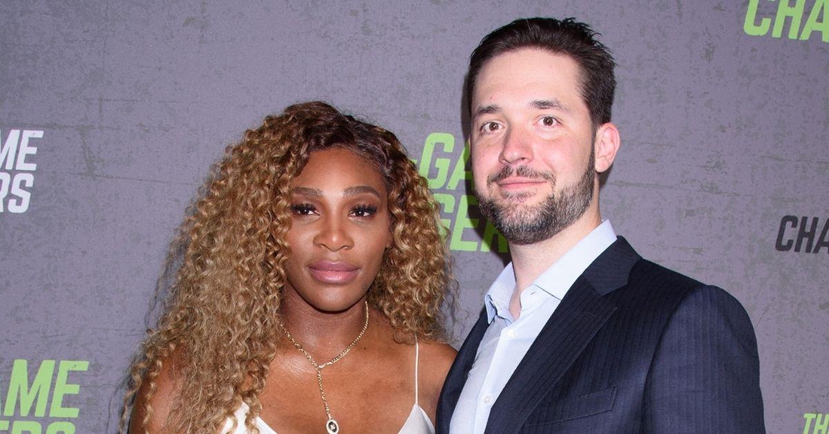 picture of Alexis Ohanian and Serena Williams