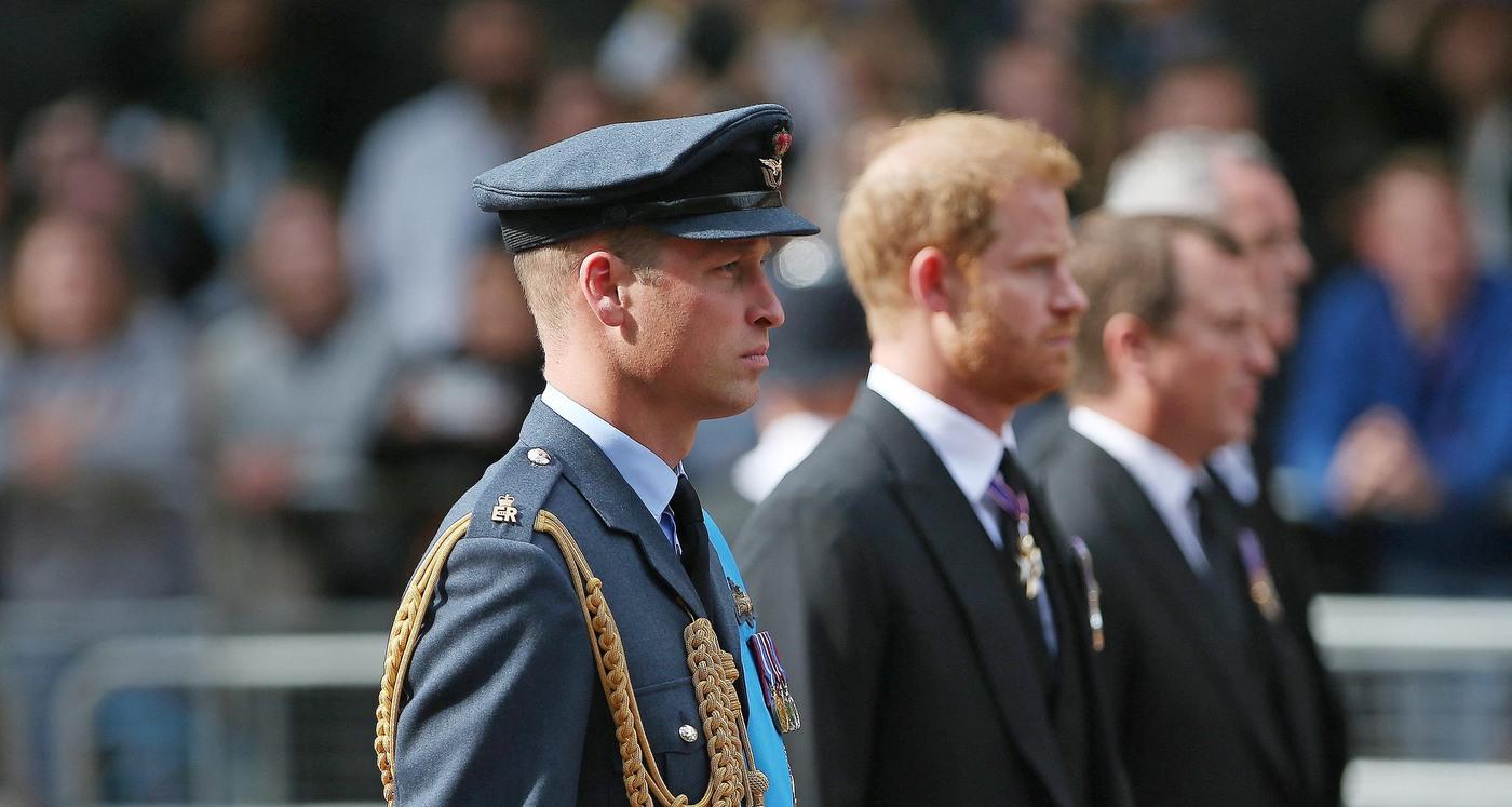 prince william prince harry estranged reunite funeral