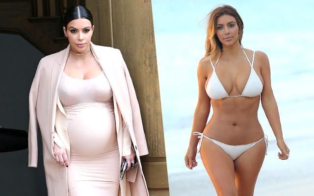 Kim Kardashian Baby Weight