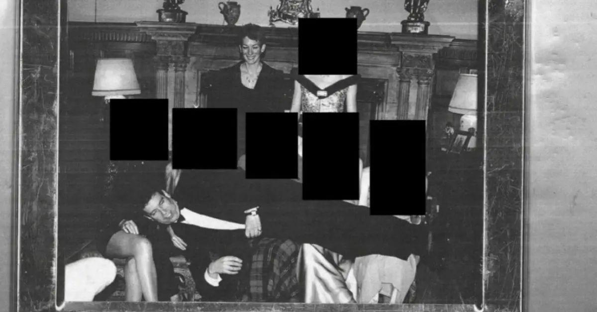 Photo of Prince Andrew and Ghislaine Maxwell