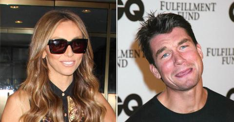 A photo of Giuliana Rancic alongside a photo of Jerry O'Connell