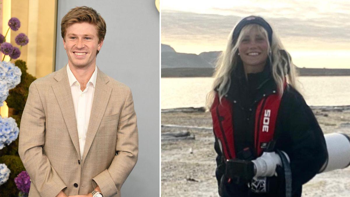 Photo of Robert Irwin and Ashleigh Scully