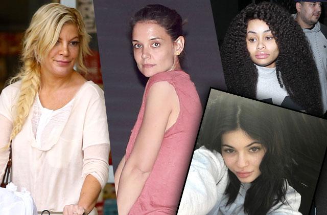 //makeup free celebrities