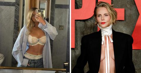 Photo of Sydney Sweeney, Charlize Theron