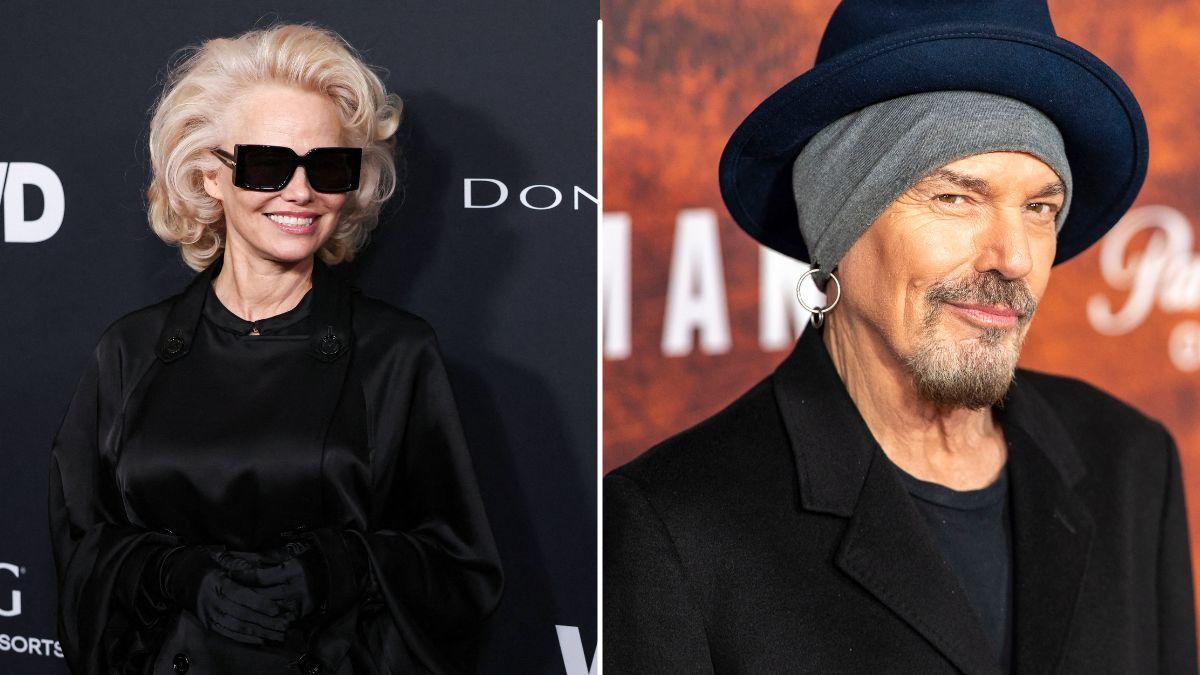 An insider said Pamela Anderson and Billy Bob Thornton are 'inseparable' and sharing 'lots of laughs' while filming 'Somedays' in New Jersey.