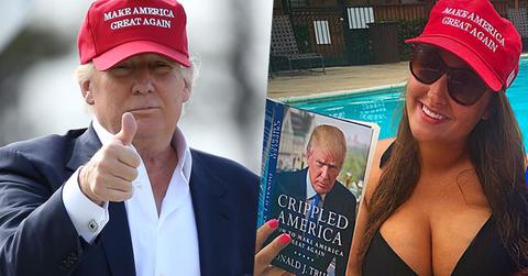 Donald Trump Babes Break Internet Pics
