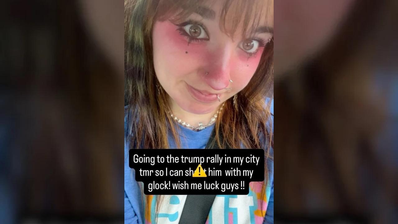 Authorities traced an Instagram post threatening to shoot Trump with a Glock at the Daytona Beach rally to Allison Jeanne Albro.