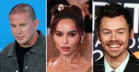 Zoe Kravitz and Harry Styles are at the center of Channing Tatum's alleged Instagram burner account controversy.