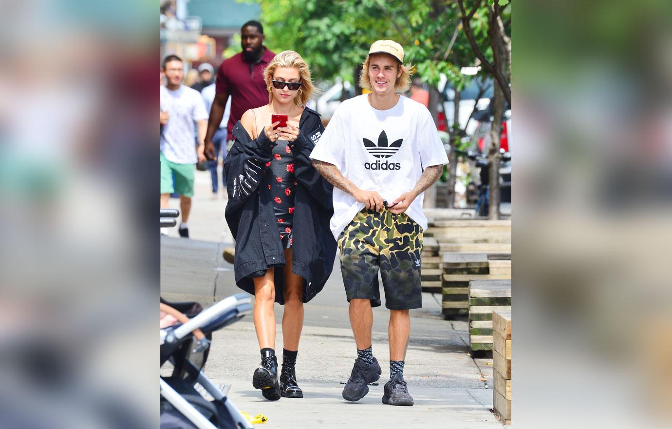 Justin Bieber And Hailey Baldwin Go On New York Date Night