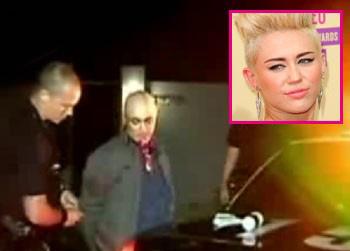 //miley cyrus intruder arrest_