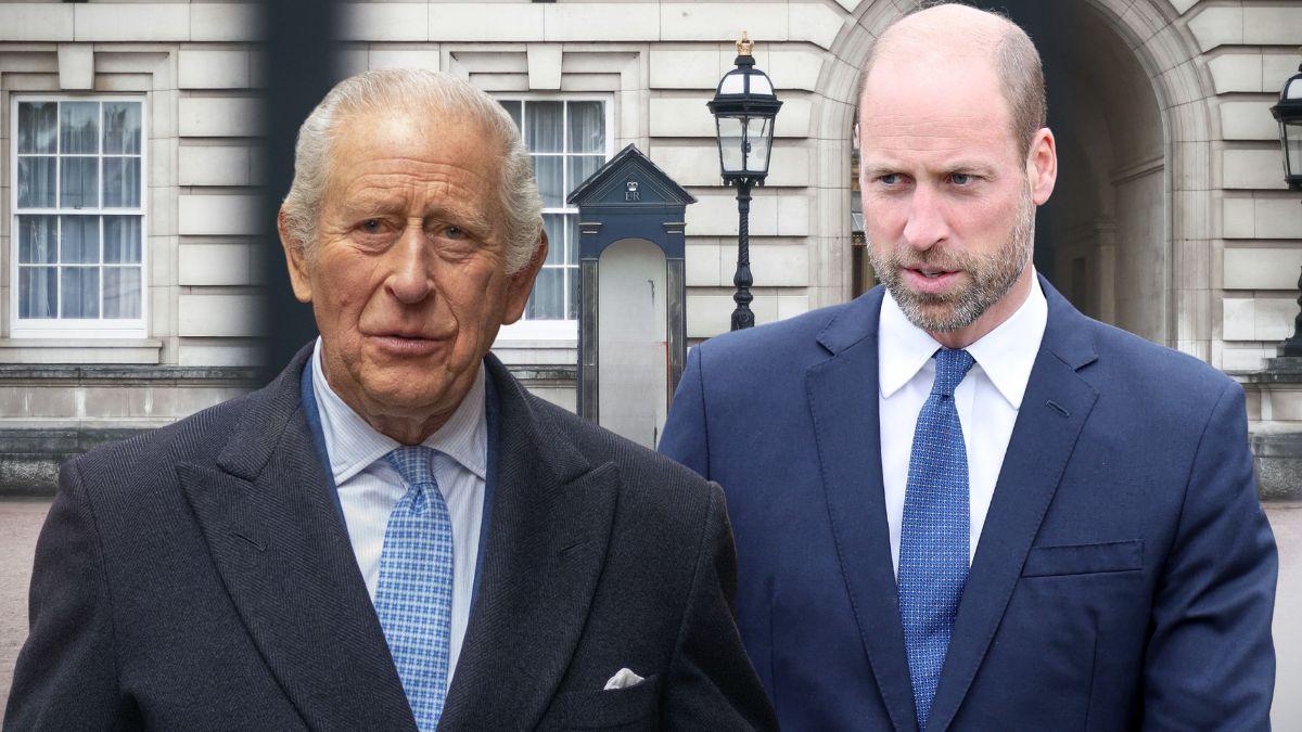 Photo of King Charles and Prince William