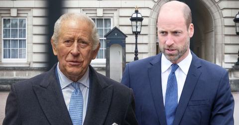 Photo of King Charles and Prince William