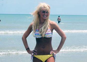 //leah messer bikini