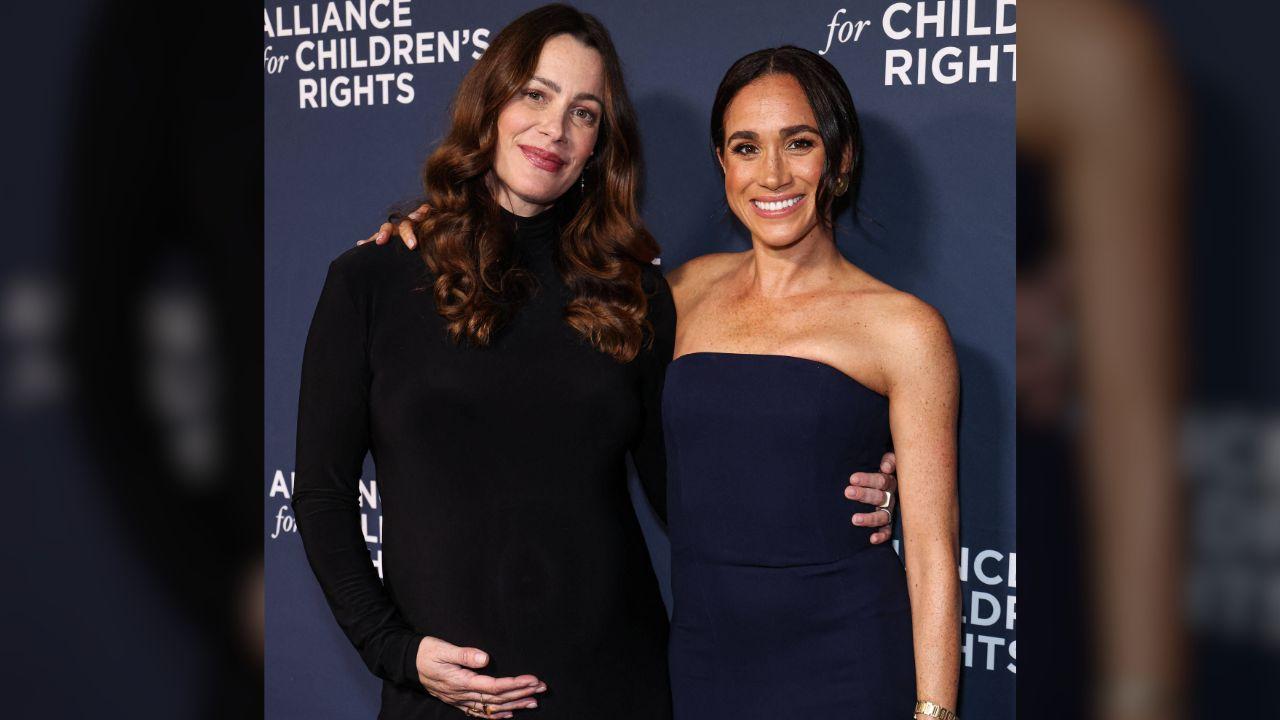 Photo of Meghan Markle and Kelly McKee Zajfen