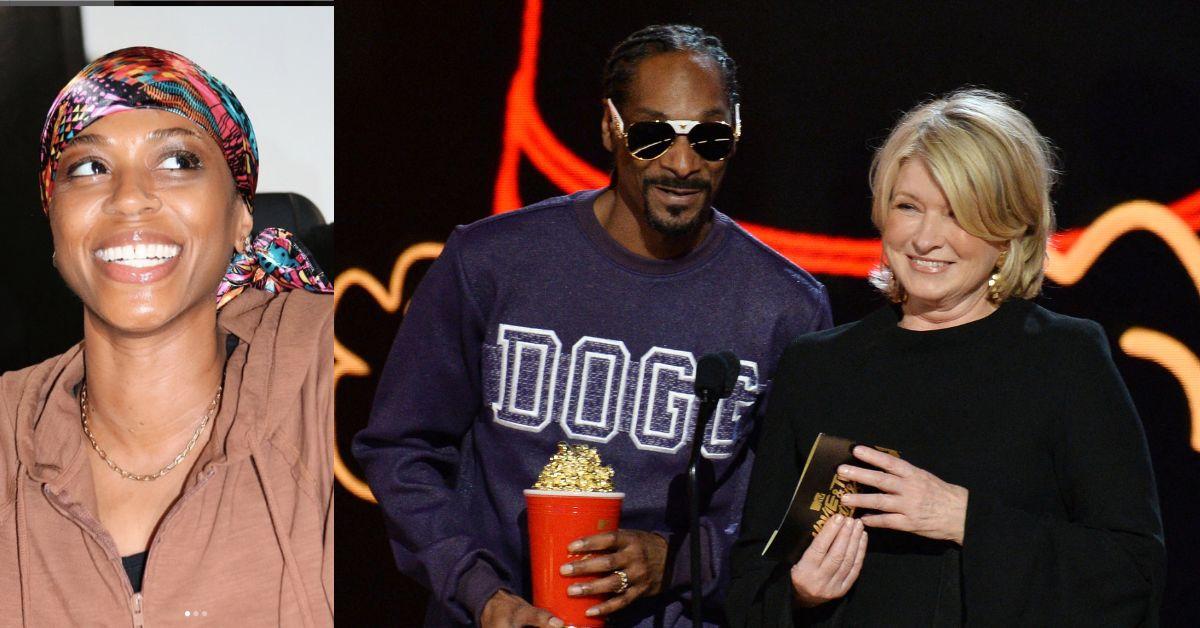 snoop doggs wife shante broadus so sick of his friendship with martha stewart