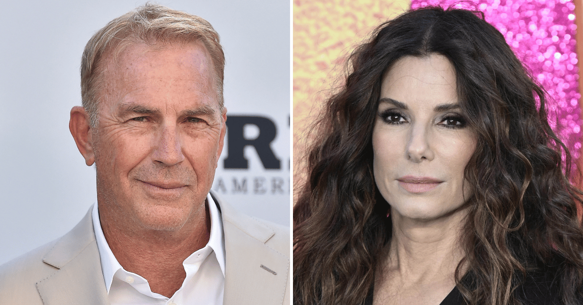 Composite photo of Kevin Costner, Sandra Bullock.