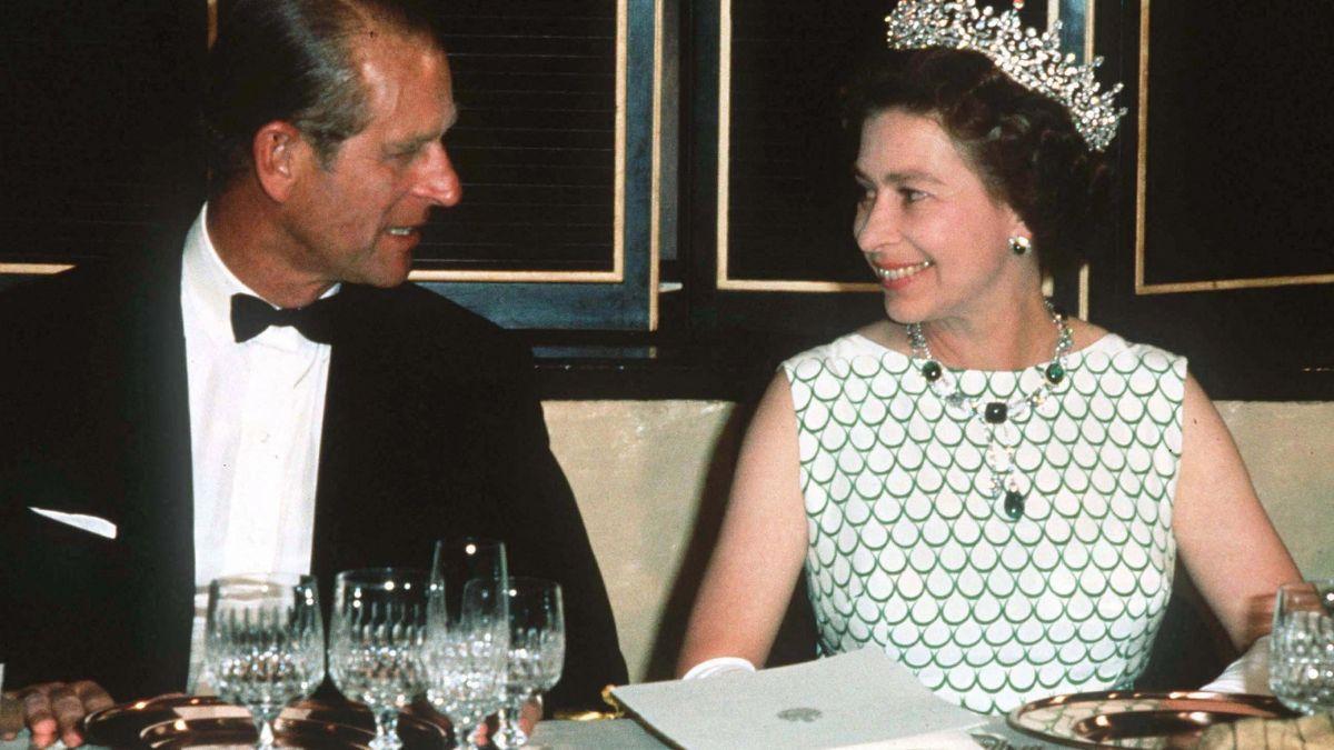 Photo of Prince Philip and Queen Elizabeth